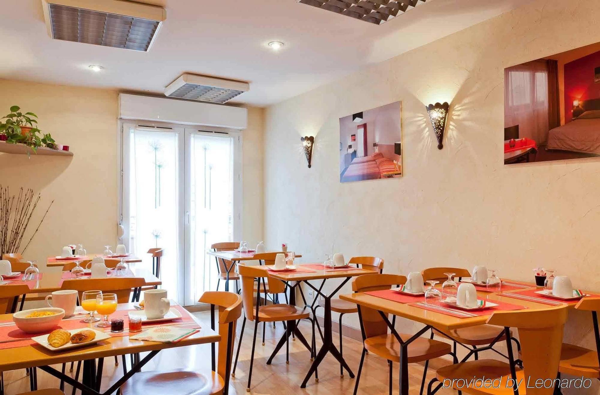 Hôtel et Résidence Les Lauréades Clermont-Ferrand Centre Jaude Restaurante foto